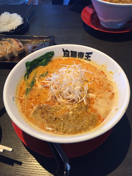 「胡麻味噌担々麺」@激辛ラーメンの拉麺帝王の写真
