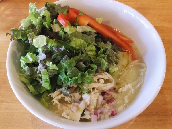 「ベジ・鶏そば（720円）」@らーめん コッコの写真