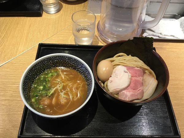 「特製濃厚魚介つけ麺」@麺屋 一燈の写真