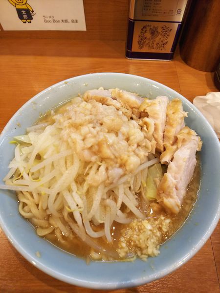 「小ブタ￥840ｱﾌﾞﾗｶﾗﾒ」@ラーメンBoo Boo太郎。の写真
