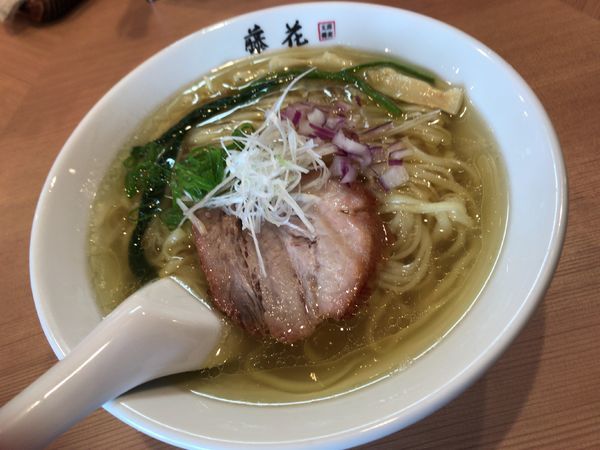 「塩らぁ麺」@支那蕎麦屋 藤花の写真