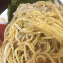 赤味噌ラーメン+もやし（固め）