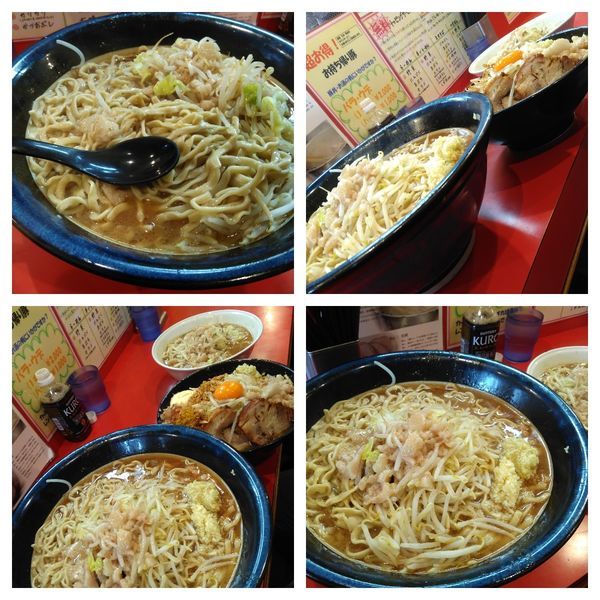 「大ラーメン（ニンニク、アブラ）」@麺屋 桐龍の写真