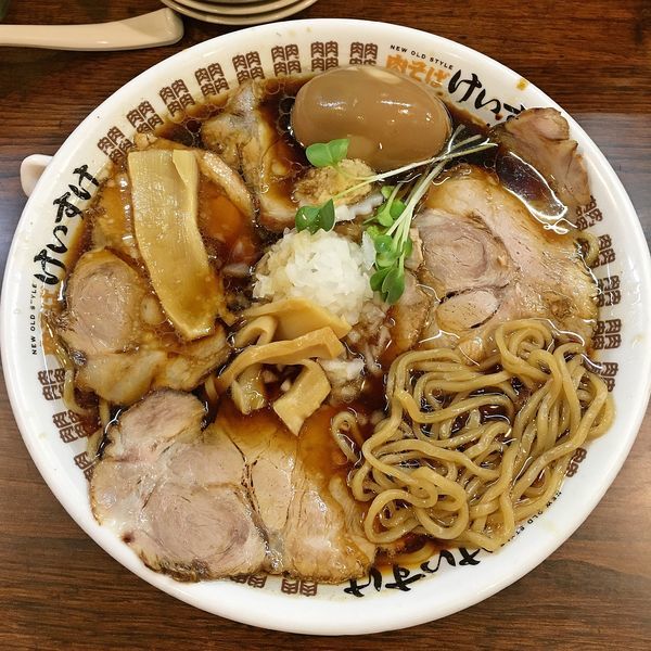 「肉そば＋味玉」@New Old Style 肉そばけいすけの写真