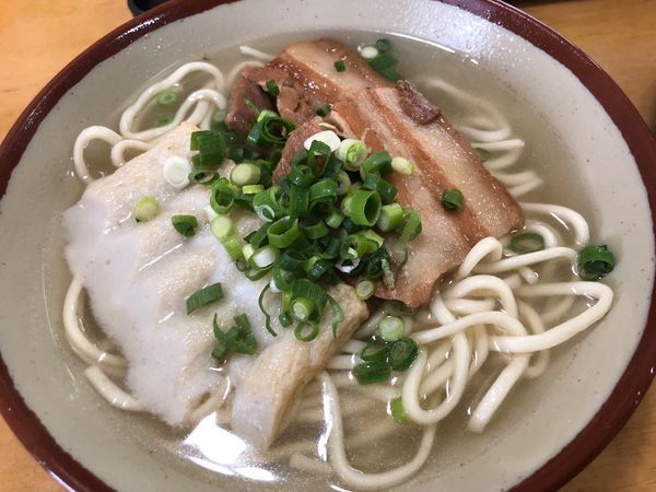 「宮古そば600円」@宮ら美の写真