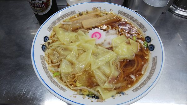 「ワンタンメン」@中華そば みたかの写真