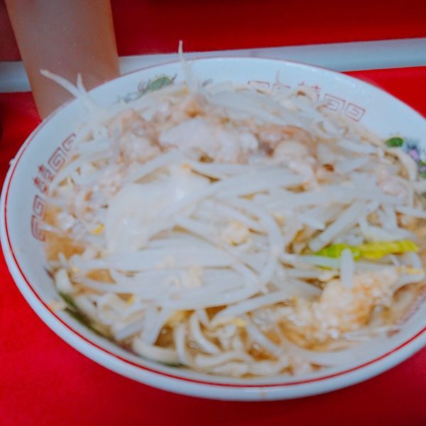 「小  少目硬め ニンニク脂」@ラーメン二郎 湘南藤沢店の写真