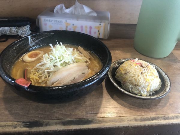 「もっけい味噌ランチ」@本格拉麺酒房 もっけいの写真