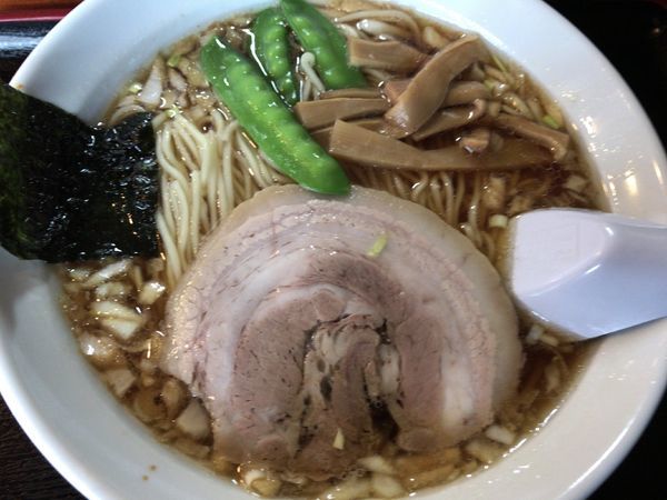 「にんにく正油らーめん600円」@福味の写真