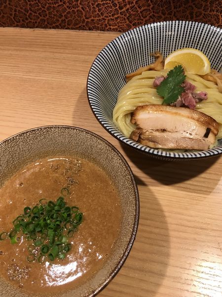 「ラムつけ麺」@自家製麺 MENSHO TOKYOの写真