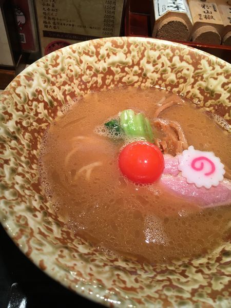 「鴨白湯そば」@銀座 鴨そば 九代目 けいすけの写真