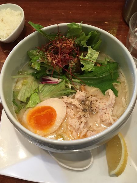 「鶏白湯」@鶏白湯麺 蔭山 高田馬場店の写真