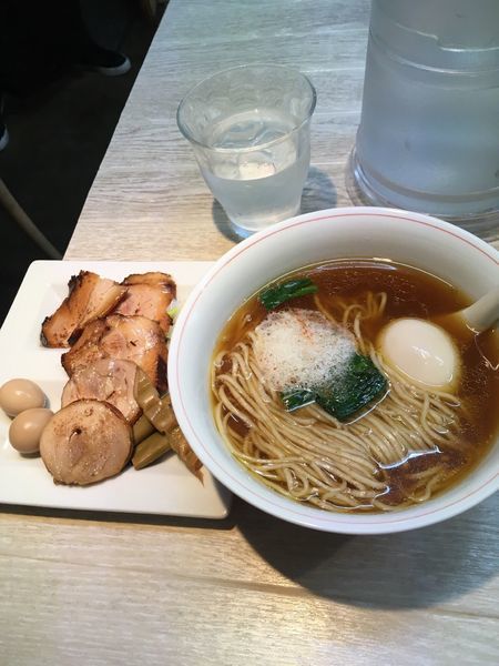 「中華そば」@本枯中華そば 魚雷の写真