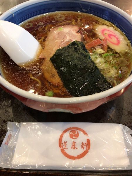 「支那そば」@蓬来軒 本店の写真