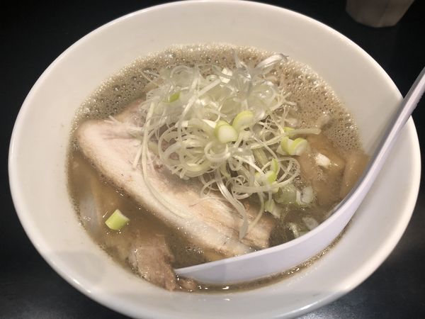 「【火曜日限定15食】煮干中華そばHARD（裏）（800円）」@煮干中華そば のじじR 本所吾妻橋の写真