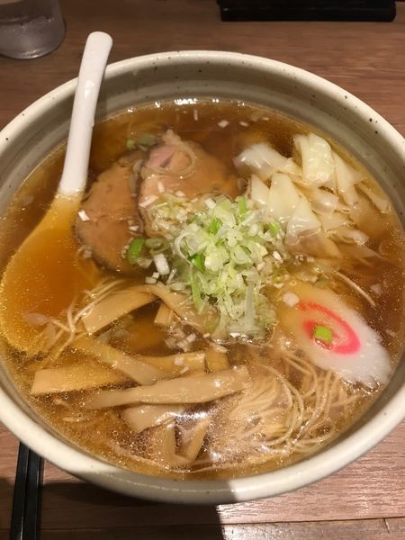 「ワンタンメン（大盛り）」@一文無の写真