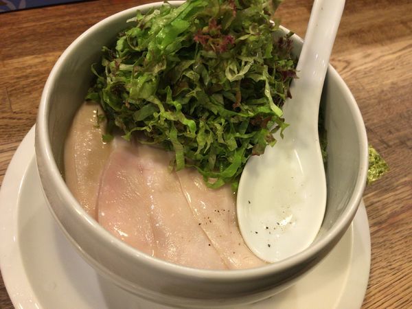 「鶏白湯塩らーめん」@麺屋時茂の写真