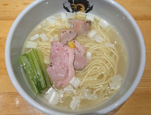 「鴨中華そば（塩）」@満鶏軒の写真