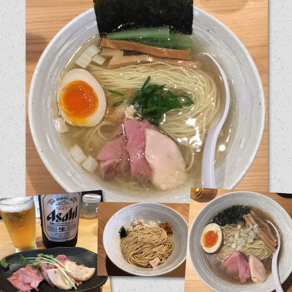 「らぁ麺(塩)780円他」@麺屋 さくら井の写真