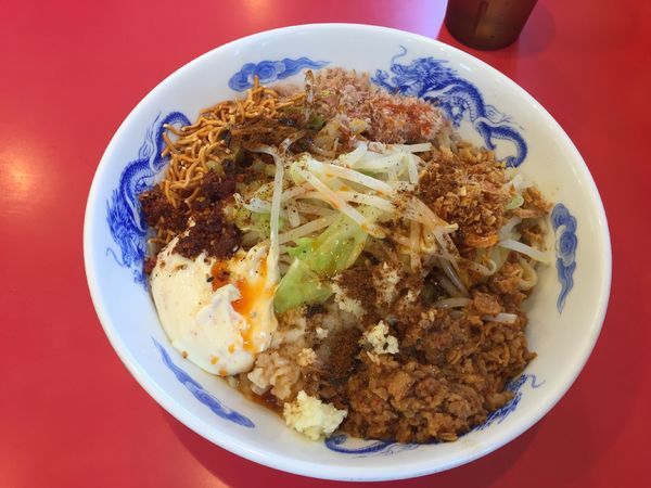 「坦々まぜそば（大盛）」@ドン-キタモトの写真