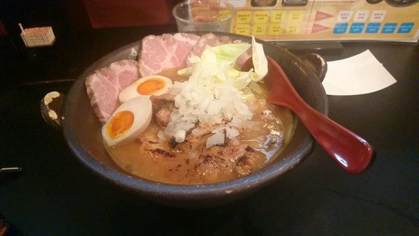 「味玉味噌チャーシュー」@房総式ラーメン JINRIKISENの写真