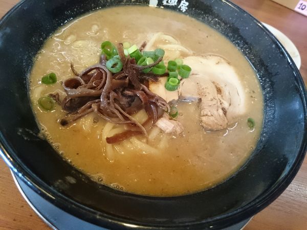 「限定 特濃醤油「極」並  太麺　800円」@麺房 十兵衛 青森店の写真