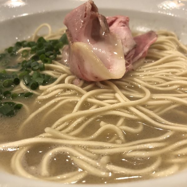 「二段仕込 香蝦麺」@灰汁中華 丿貫 福富町本店の写真