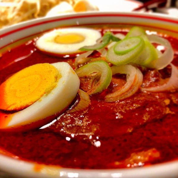 「冷しインドラーメン」@蒙古タンメン 中本 新宿店の写真