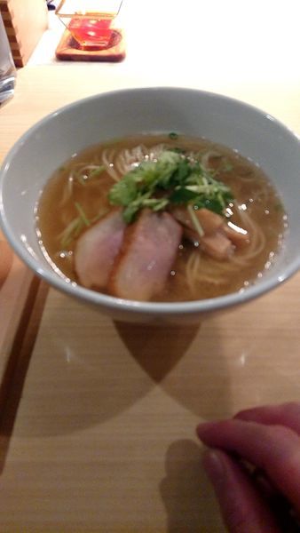 「鴨そば」@支那そば まるこうの写真