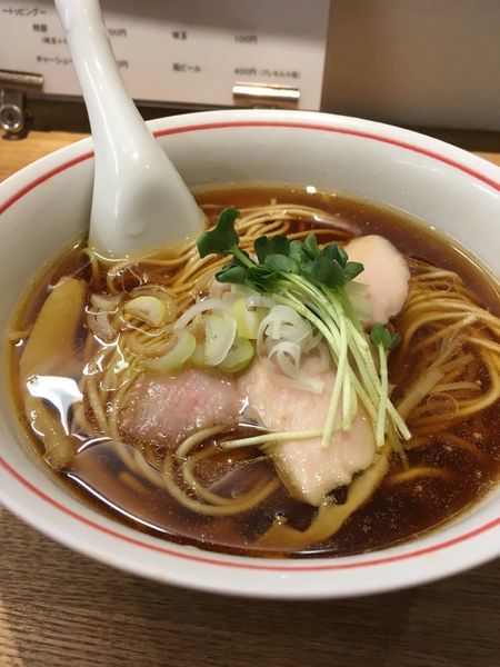 「軍鶏そば」@麺尊 RAGEの写真