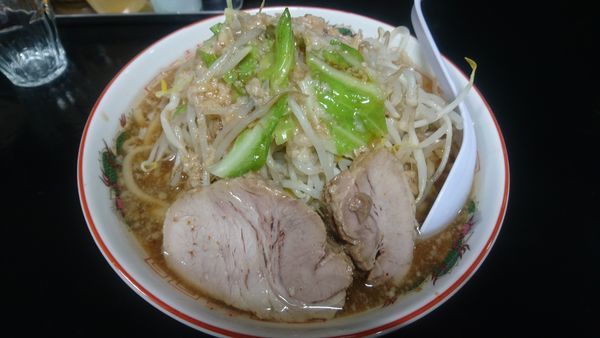 「味変ラーメン大盛(300g) ￥750-」@肉だしラーメン 濃い豚の写真