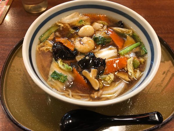 「五目うま煮ラーメン」@三宝亭 小出店の写真