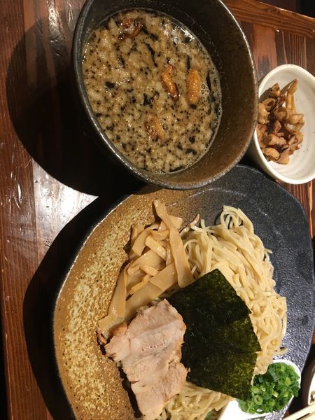 「つけ麺 もつ」@龍の家 新宿小滝橋通り店の写真