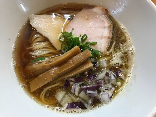 「煮干らぁ麺 醤油  800円」@麺匠 独眼流の写真