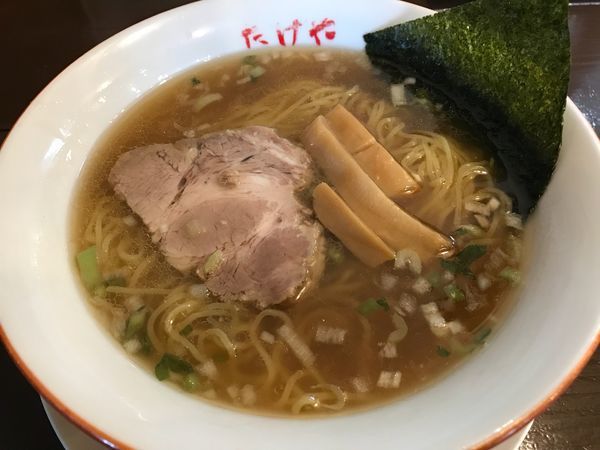 「ラーメン しょうゆ味  650円」@らーめん厨房 丈屋の写真