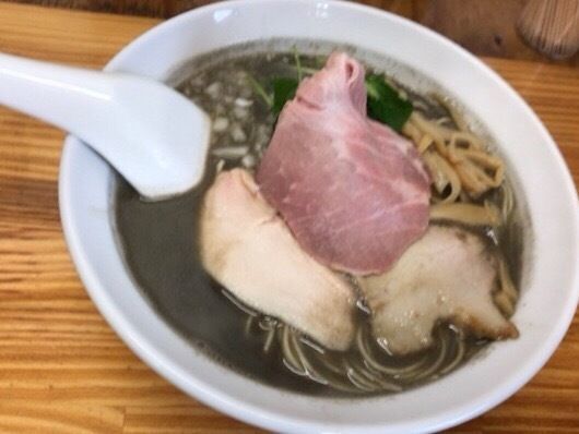 「特濃イカ煮干しそば 800円」@中華そば よしかわの写真
