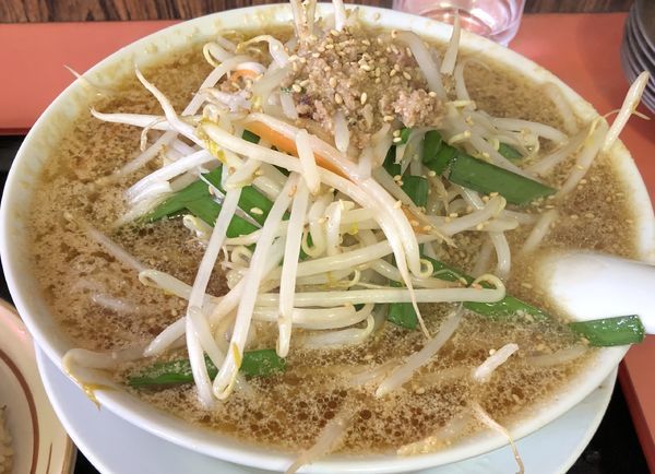 「みそラーメン＋半チャーハン（￥600＋￥250）」@サッポロ亭の写真