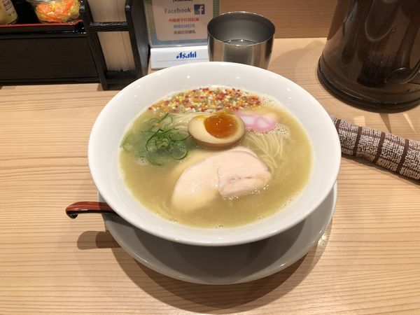 「京都鶏白湯 850円」@鯛塩そば灯花 本店の写真