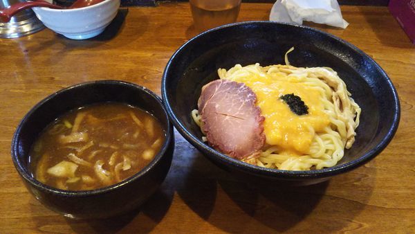 「（数量限定）春の清湯つけそば」@はりけんラーメンの写真