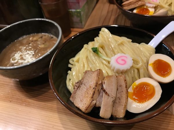 「特製つけ麺(中盛)」@銀座 朧月の写真