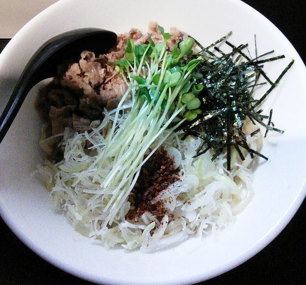 「【平日夜限定】塩まぜそば　８５０円」@麺や 勝治の写真