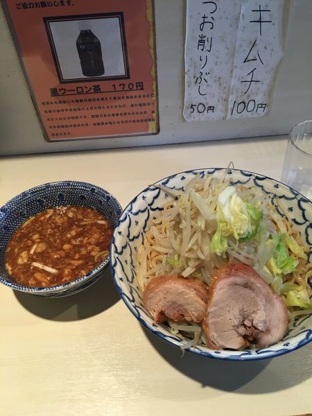 「つけめん 大盛」@らーめん 陸 尾山台店の写真