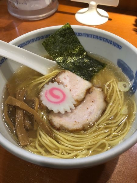 「塩らーめん」@たけちゃんにぼしらーめん 調布店の写真