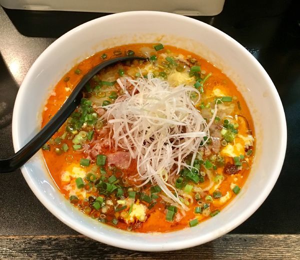 「牛脂ラー油の酸辣湯麺【限定】」@麺や 勝治の写真