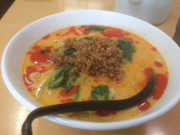 「担々刀削麺」@台湾料理 天福の写真