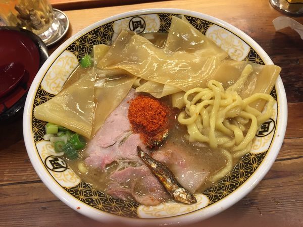 「煮干しラーメン¥830(辛さ？倍)」@ラーメン凪 大宮店の写真