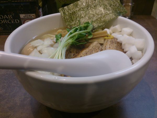 「ホタテ69らーめん+特製おらが」@NOODLE SOUNDSの写真