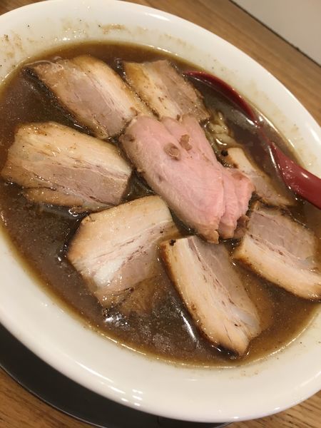 「喜多方肉そば(煮干し)」@麺や 七彩 八丁堀店の写真