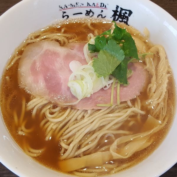 「煮干しらーめん 大盛 ￥850」@らーめん楓の写真