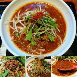 四川風黒ゴマ担々麺  850円